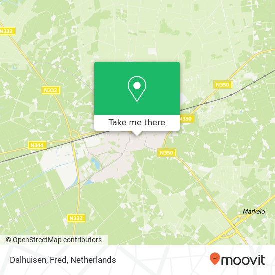 Dalhuisen, Fred map