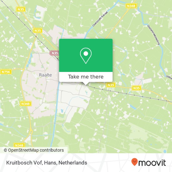 Kruitbosch Vof, Hans map