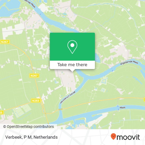 Verbeek, P M map