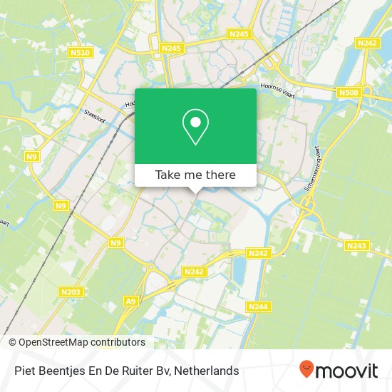 Piet Beentjes En De Ruiter Bv map