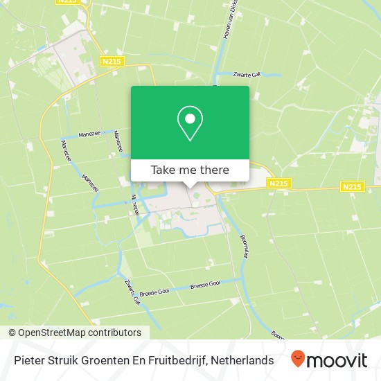 Pieter Struik Groenten En Fruitbedrijf map