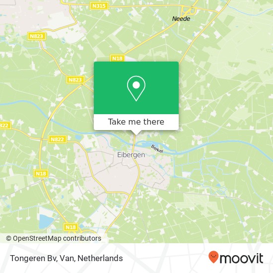 Tongeren Bv, Van map