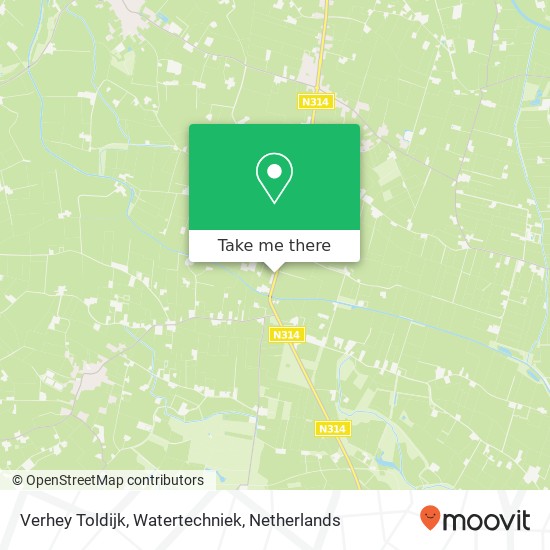 Verhey Toldijk, Watertechniek map