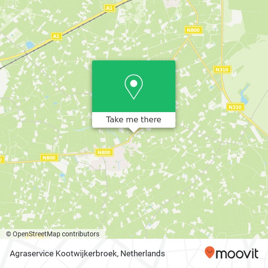 Agraservice Kootwijkerbroek map