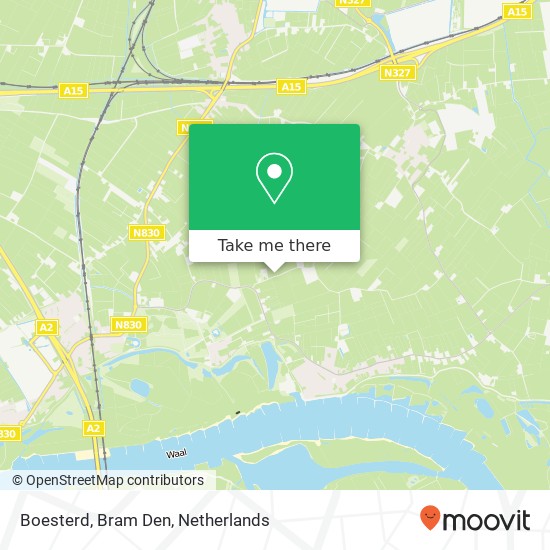 Boesterd, Bram Den map