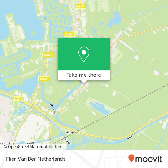 Flier, Van Der map