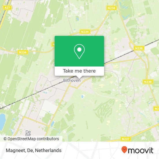 Magneet, De map