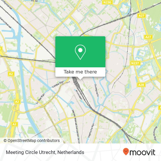 Meeting Circle Utrecht map