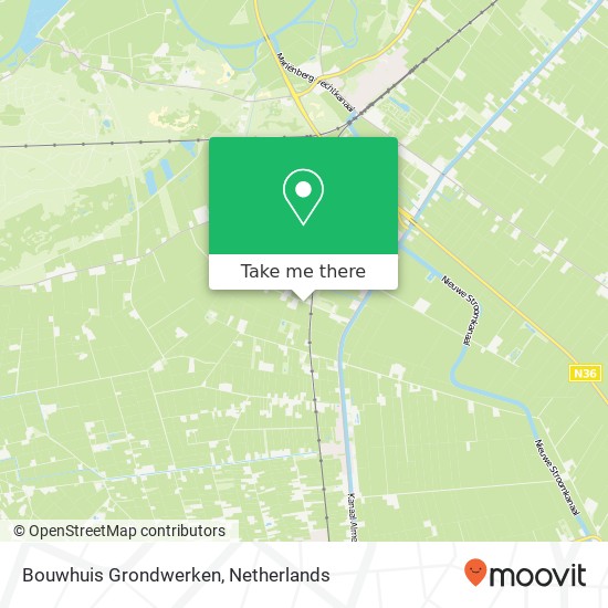 Bouwhuis Grondwerken map