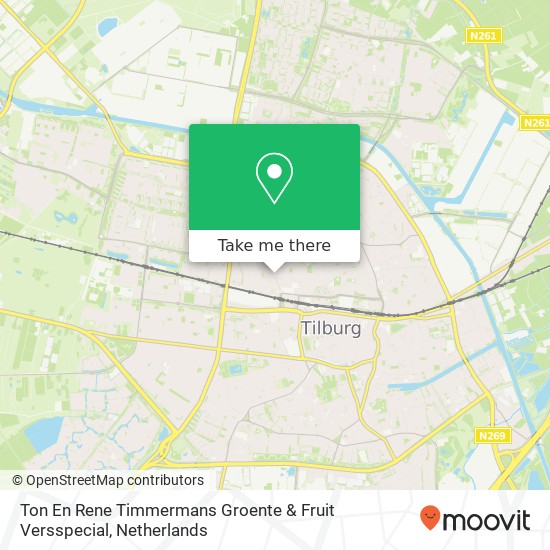 Ton En Rene Timmermans Groente & Fruit Versspecial map