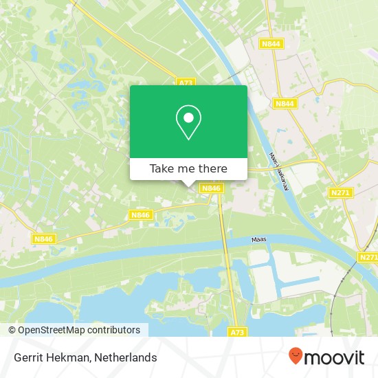 Gerrit Hekman map