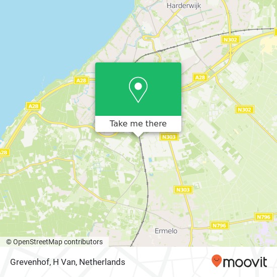 Grevenhof, H Van map
