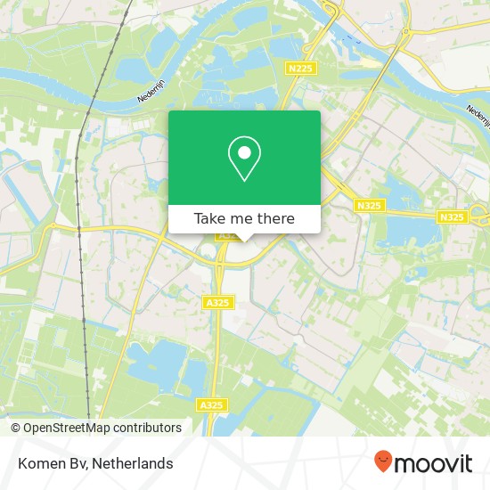 Komen Bv map