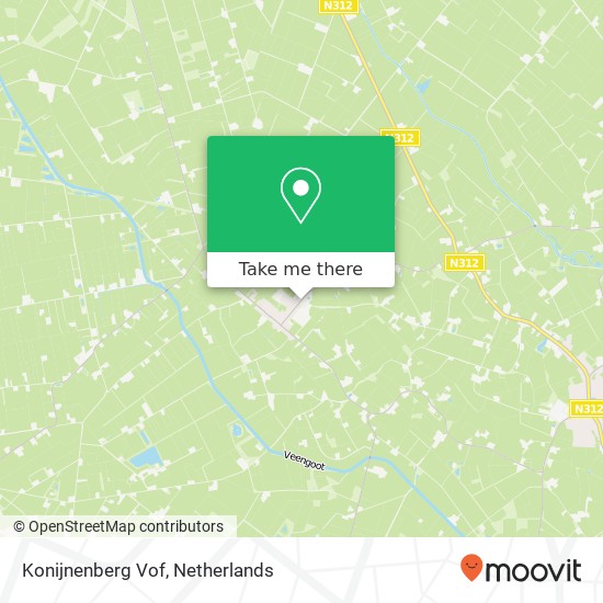 Konijnenberg Vof map