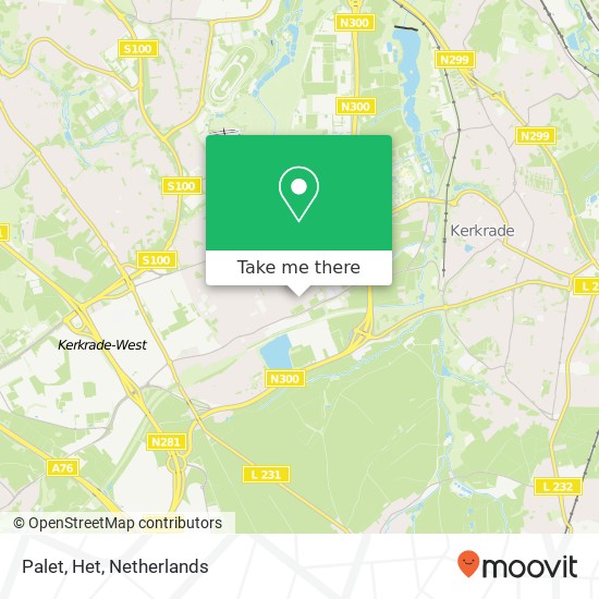 Palet, Het map