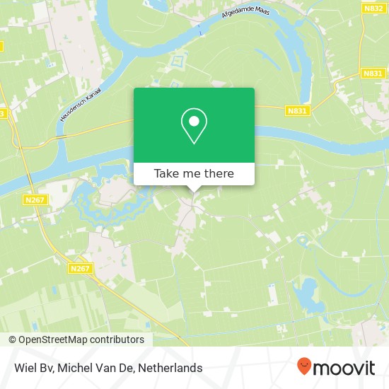Wiel Bv, Michel Van De map
