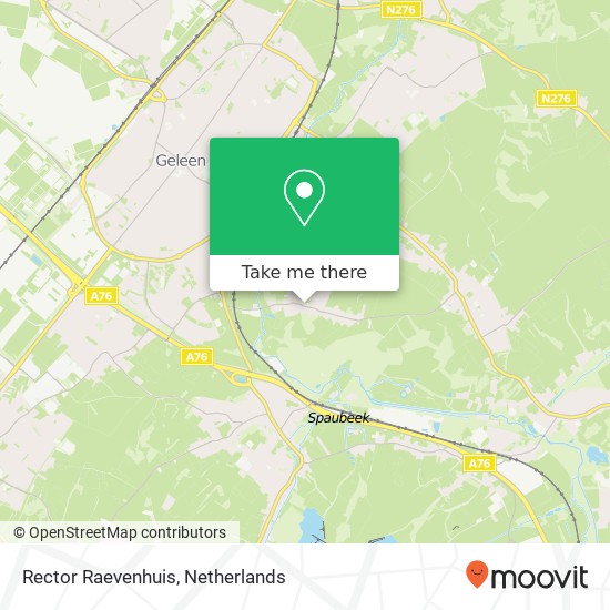 Rector Raevenhuis map