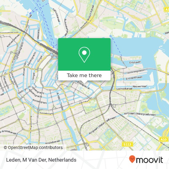 Leden, M Van Der map