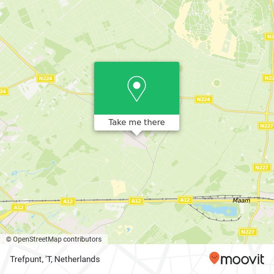 Trefpunt, 'T map