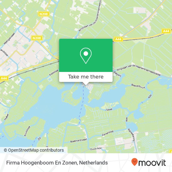 Firma Hoogenboom En Zonen map