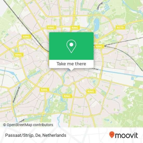 Passaat/Strijp, De map