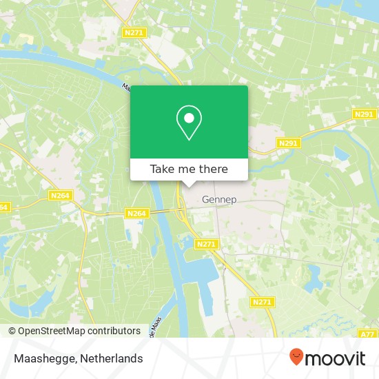 Maashegge map