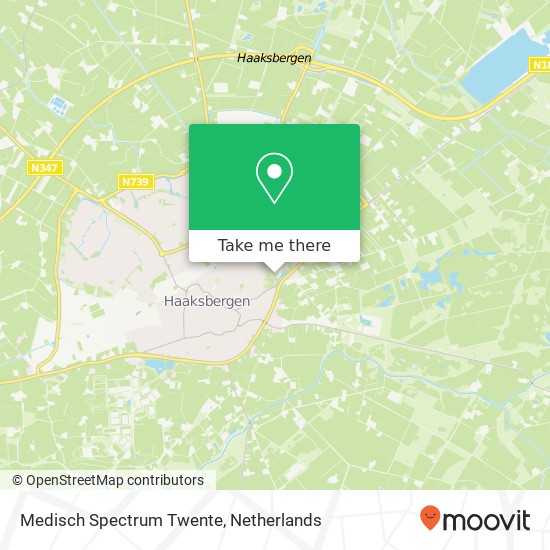 Medisch Spectrum Twente map