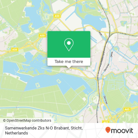 Samenwerkende Zks N-O Brabant, Sticht map