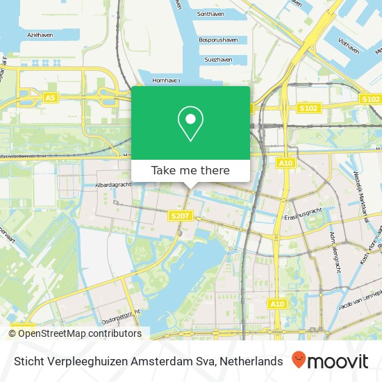 Sticht Verpleeghuizen Amsterdam Sva Karte