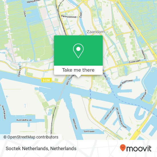 Soctek Netherlands map