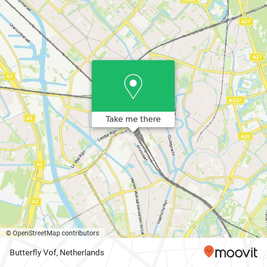 Butterfly Vof map