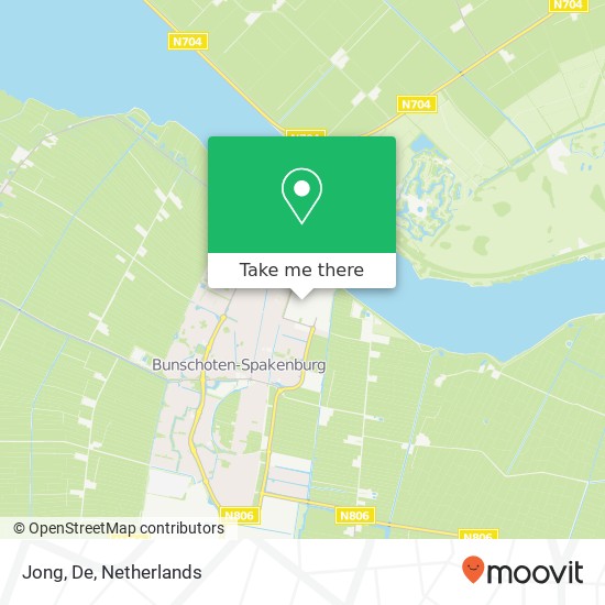 Jong, De map