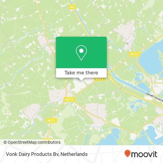 Vonk Dairy Products Bv map