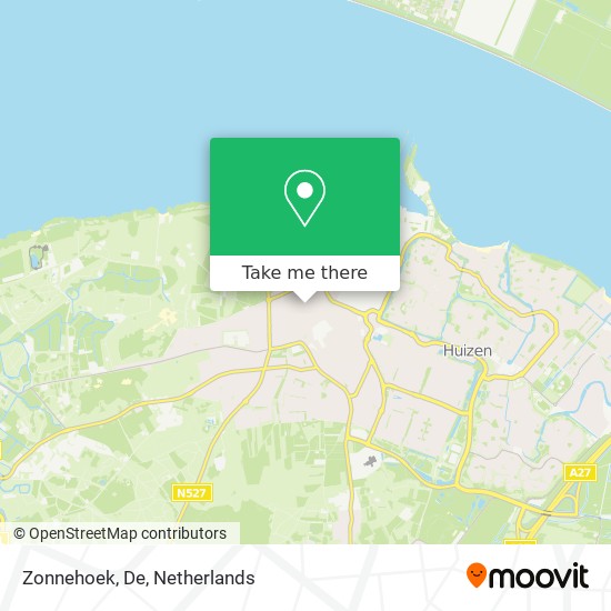 Zonnehoek, De map