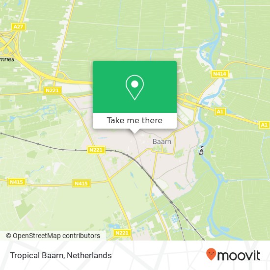 Tropical Baarn map