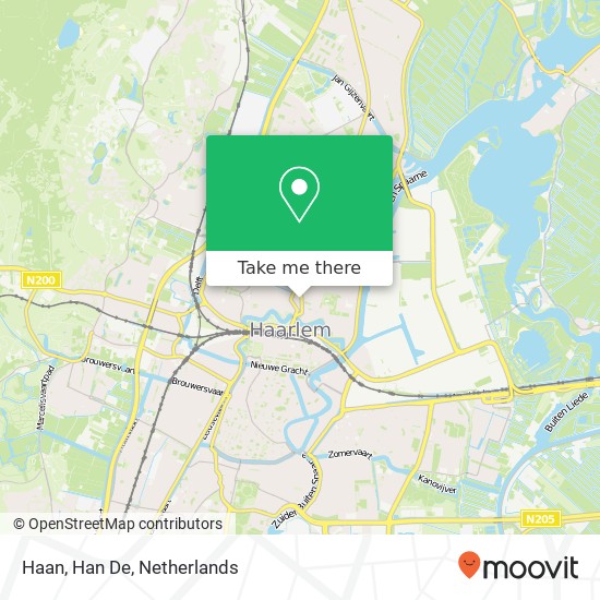 Haan, Han De map