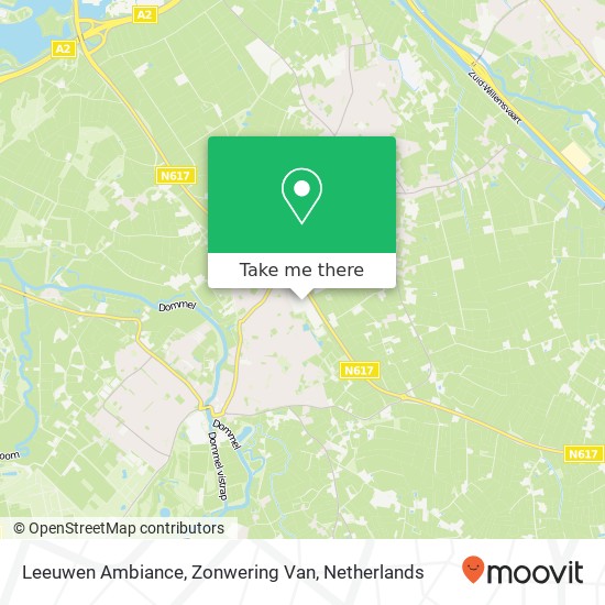 Leeuwen Ambiance, Zonwering Van map