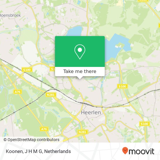 Koonen, J H M G map