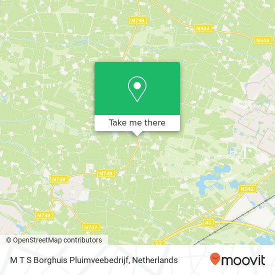 M T S Borghuis Pluimveebedrijf map