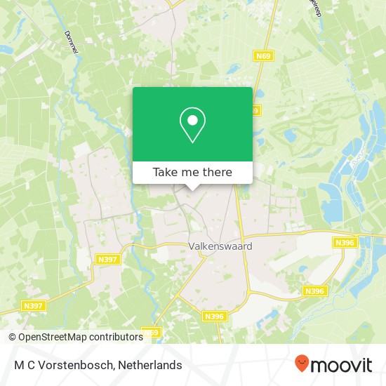 M C Vorstenbosch map