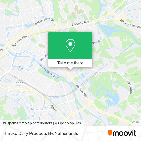 Imeko Dairy Products Bv map