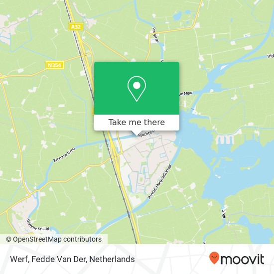 Werf, Fedde Van Der map
