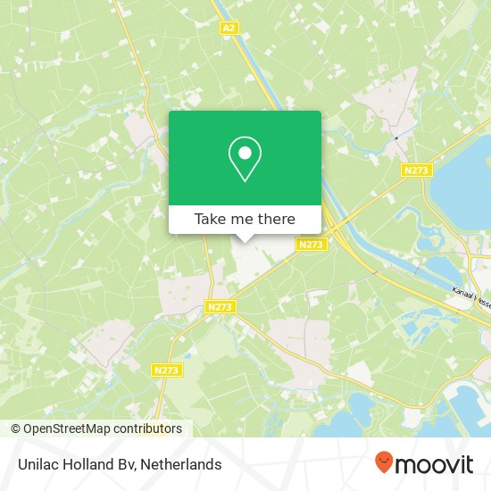 Unilac Holland Bv map