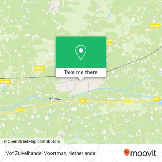 Vof Zuivelhandel Voortman Karte