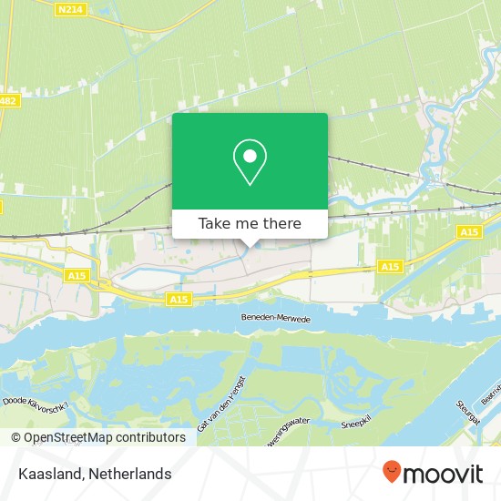 Kaasland map