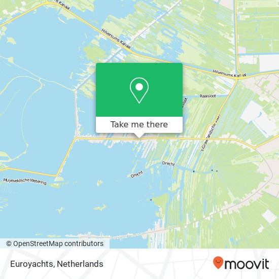 Euroyachts map