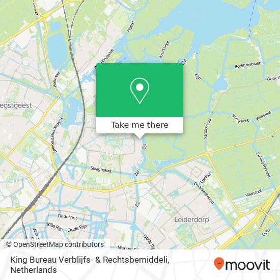 King Bureau Verblijfs- & Rechtsbemiddeli map