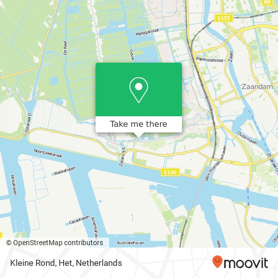 Kleine Rond, Het map