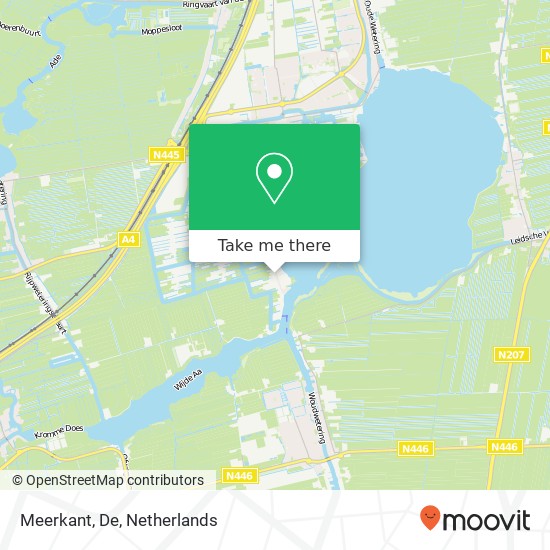 Meerkant, De map