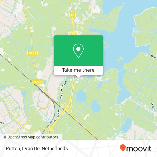 Putten, I Van De map